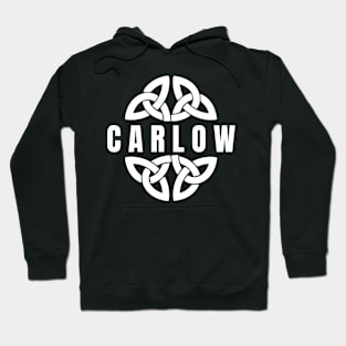 Carlow in Celtic Knot, Ireland Hoodie